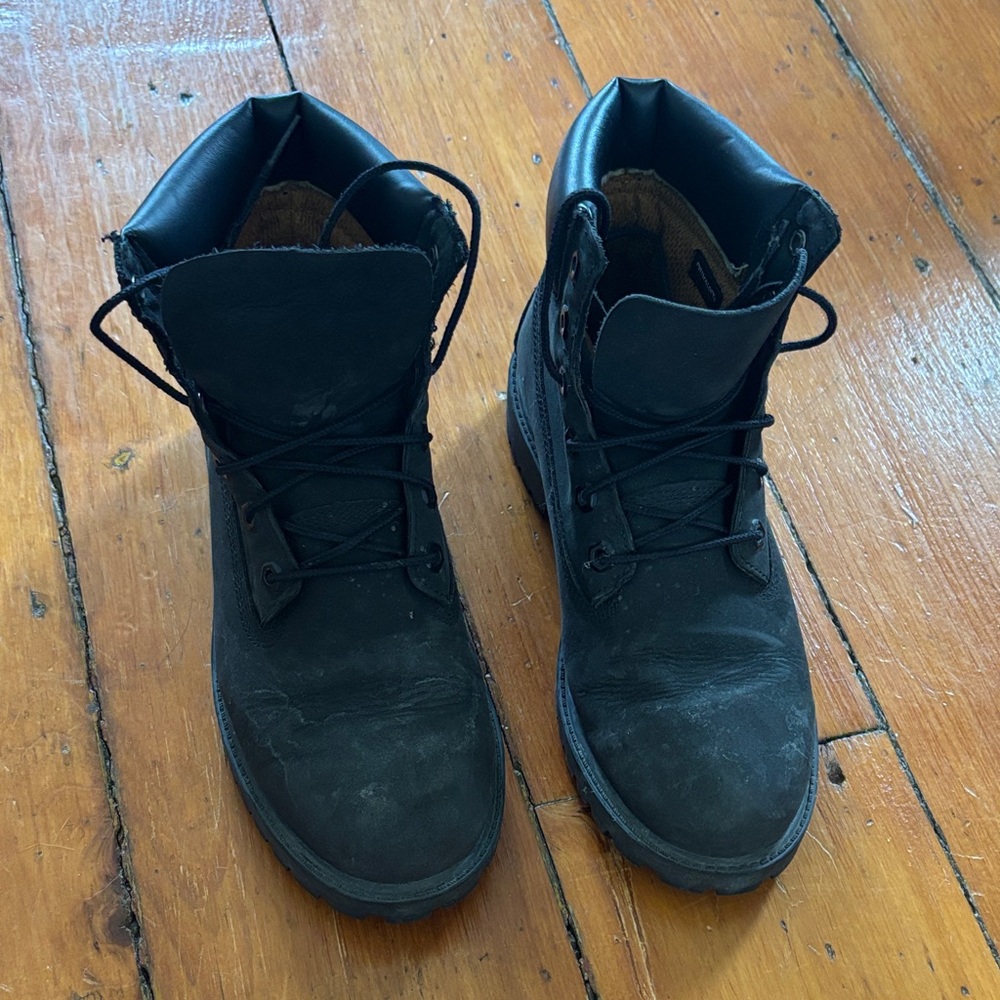 Black Timberland Men's Boots